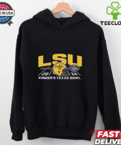Official LSU Tigers 2024 Kinder’s Texas Bowl Bound Helmet NCAA t shirt