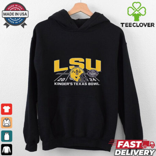 Official LSU Tigers 2024 Kinder’s Texas Bowl Bound Helmet NCAA t shirt
