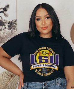 Official LSU Tigers 2024 NCAA Division I Softball Super Regional – Stanford, CA Shirt