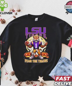 Official LSU Tigers Football Fear The Tigers Halloween Shirt