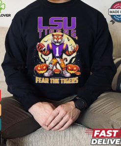 Official LSU Tigers Football Fear The Tigers Halloween Shirt