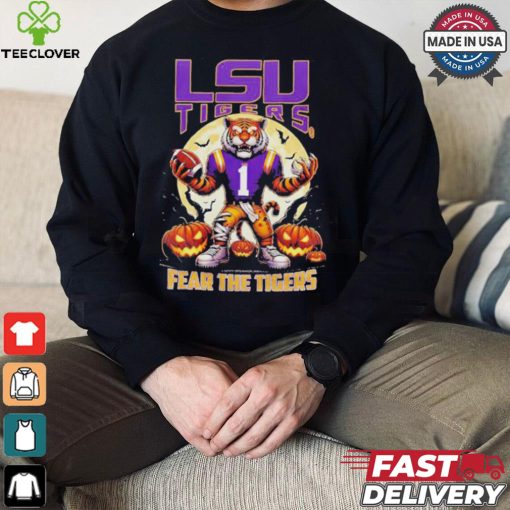 Official LSU Tigers Football Fear The Tigers Halloween Shirt