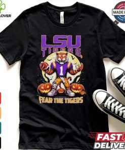 Official LSU Tigers Football Fear The Tigers Halloween Shirt