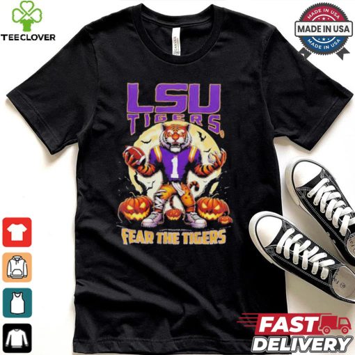 Official LSU Tigers Football Fear The Tigers Halloween Shirt