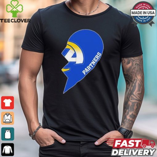 Official La Rams Partners Half Heart Shirt