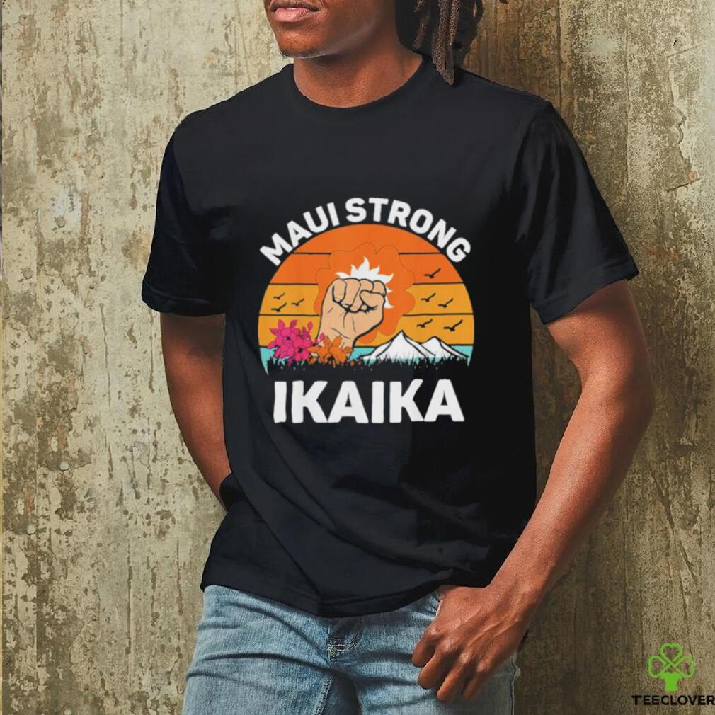 Official Lahaina Strong Maui Hawaii Wildfire Survivor Retro Shirt Official Lahaina Strong Maui Hawaii Wildfire Survivor Retro Shirt