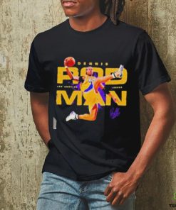 Official Lakers Dennis Rodman Slam Dunk Signature Shirt