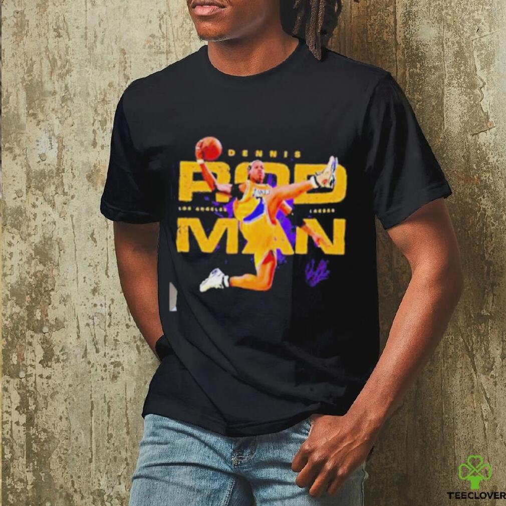 Official Lakers Dennis Rodman Slam Dunk Signature Shirt Official Lakers Dennis Rodman Slam Dunk Signature Shirt