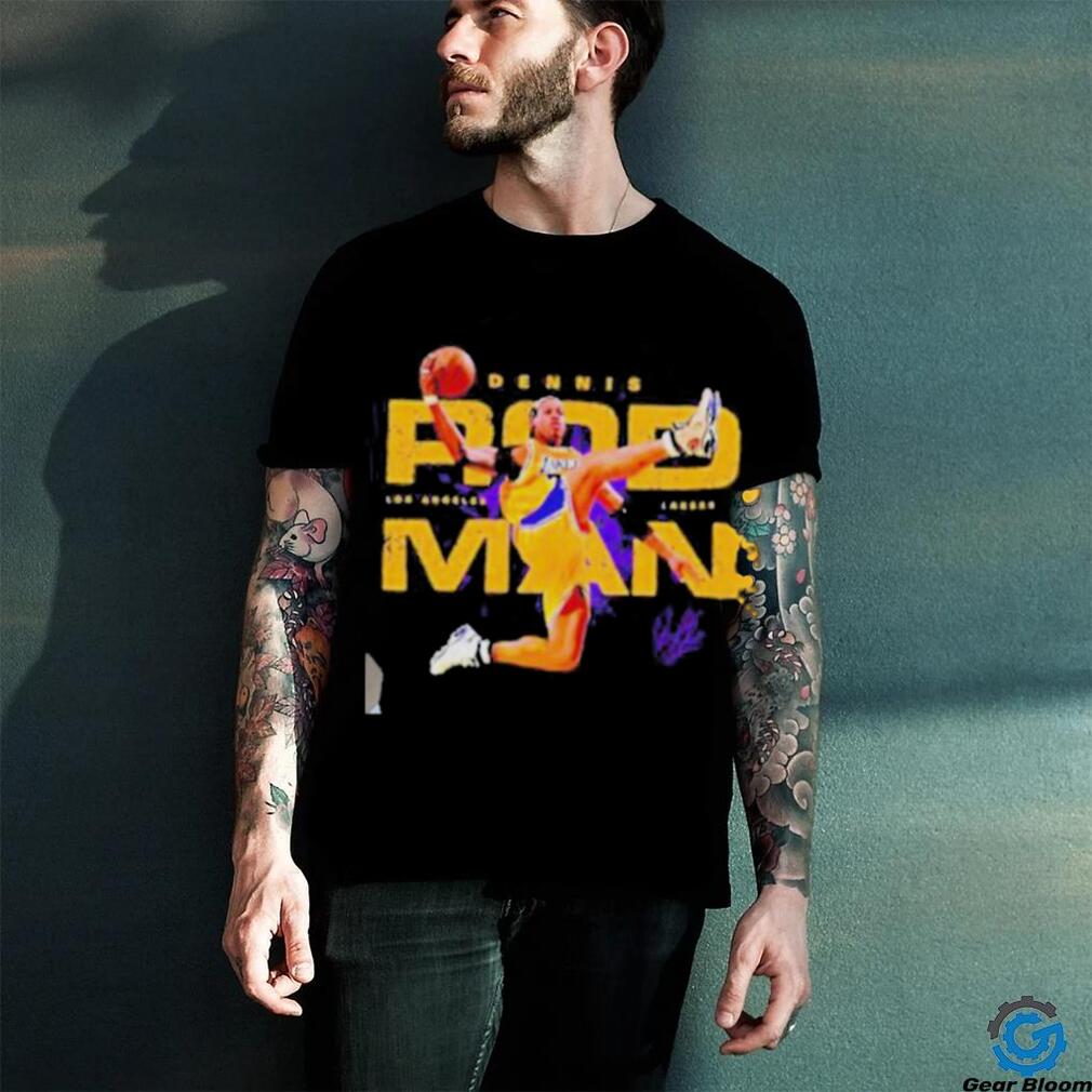 Official Lakers Dennis Rodman Slam Dunk Signature Shirt Official Lakers Dennis Rodman Slam Dunk Signature Shirt