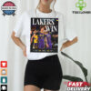 Official Poster Los Angeles Lakers Only Lakers To Starts Season With Back To Back 35 Point Games t shirt