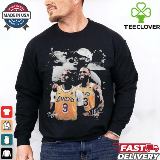 Official Lakeshowyo Lebron X Bronny Shirt