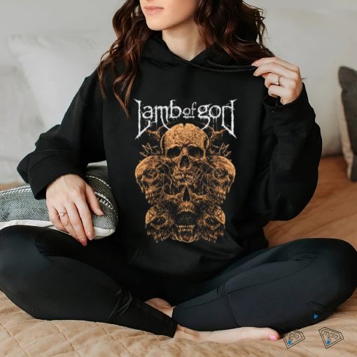 Official Lamb Of God Merch Store Lamb Of God Rooted Skull Shirt
