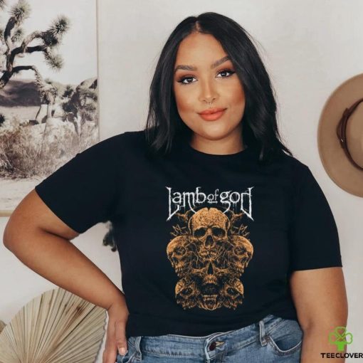 Official Lamb Of God Merch Store Lamb Of God Rooted Skull Shirt
