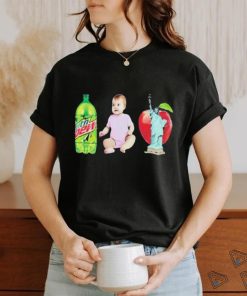 Official Lana Mtn Dew Baby Apple Statue Of Liberty Shirt