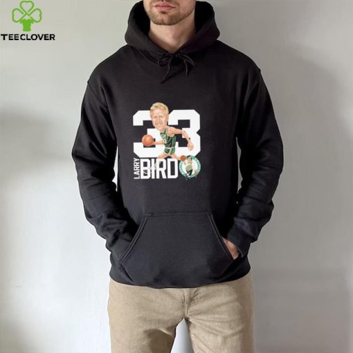 Official Larry Bird 33 Boston Celtics caricature shirt
