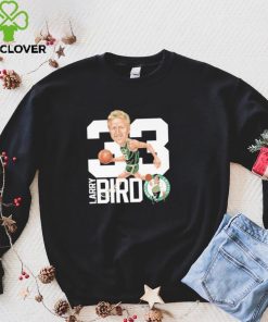 Official Larry Bird 33 Boston Celtics caricature shirt