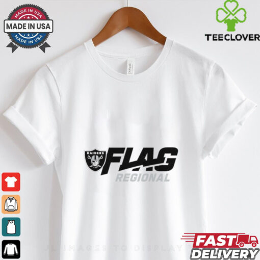 Official Las Vegas Raiders 2025 NFL Flag Regional Tournaments shirt