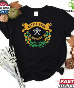 Official Las Vegas Raiders Battle Born Happy Nevada Day Shirt