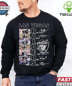 Official Las Vegas Raiders Football Signature Unisex T shirts