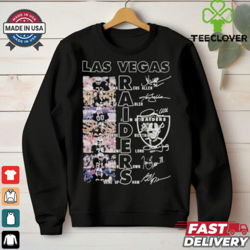 Official Las Vegas Raiders Football Signature Unisex T shirts