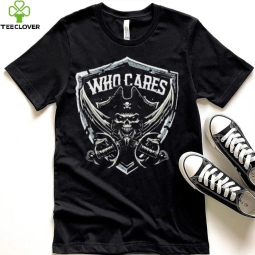 Official Las Vegas Raiders Pirate Who Cares Shirt