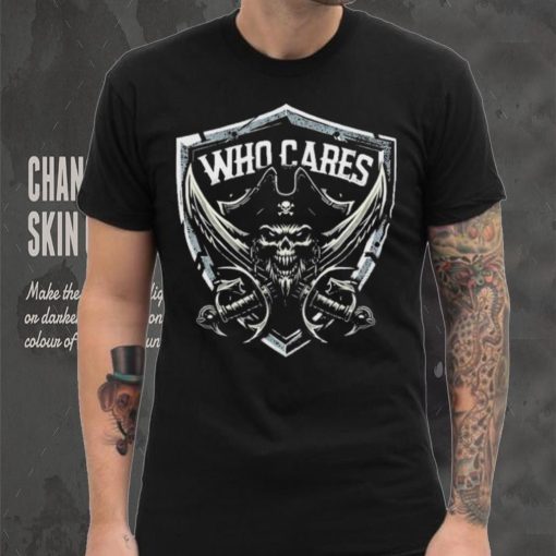 Official Las Vegas Raiders Pirate Who Cares Shirt