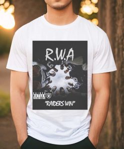 Official Las Vegas Raiders RWA Raiders Win Cover T Shirt