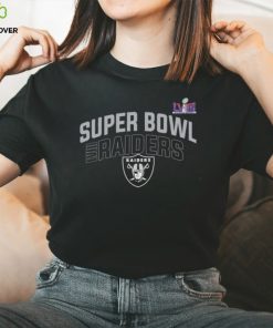 Official Las Vegas Raiders super bowl LVIII team logo 2024 shirt