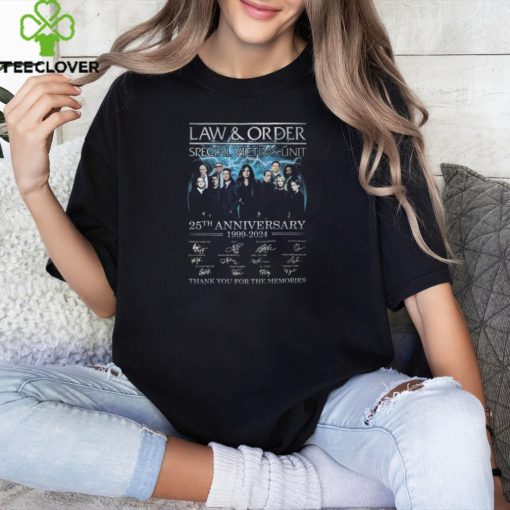 Official Law And Order SVT 25 Years Of The Memories T Shirt