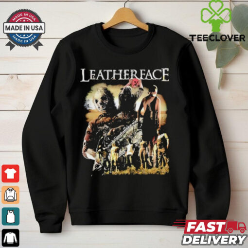 Official Leatherface Horror characters Halloween hoodie, sweater, longsleeve, shirt v-neck, t-shirt