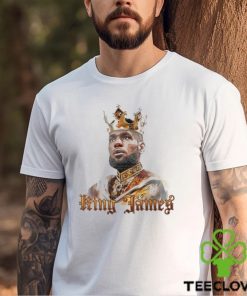 Official Lebron James King James Year 21 Basketball Vintage Painting Shirt