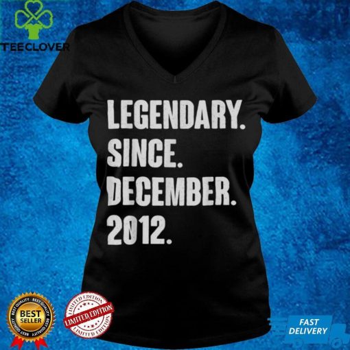 Official Legendary Since December 2012 Birthday Gift For 9 Year Old T Shirt Hoodie, Sweat