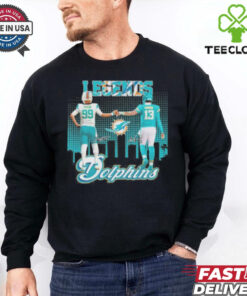 Official Legends Jason Taylor And Dan Marino Miami Dolphins Shirt