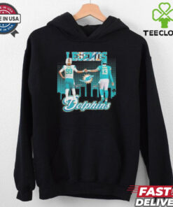 Official Legends Jason Taylor And Dan Marino Miami Dolphins Shirt