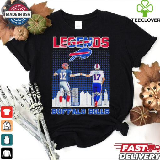 Official Legends Jim Kelly And Josh Allen Buffalo Bills 2024 Shirt