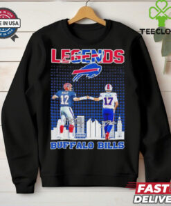 Official Legends Jim Kelly And Josh Allen Buffalo Bills 2024 Shirt