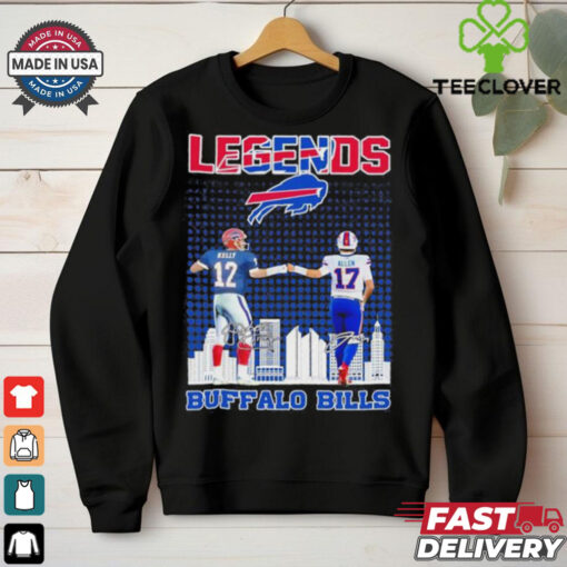 Official Legends Jim Kelly And Josh Allen Buffalo Bills 2024 Shirt