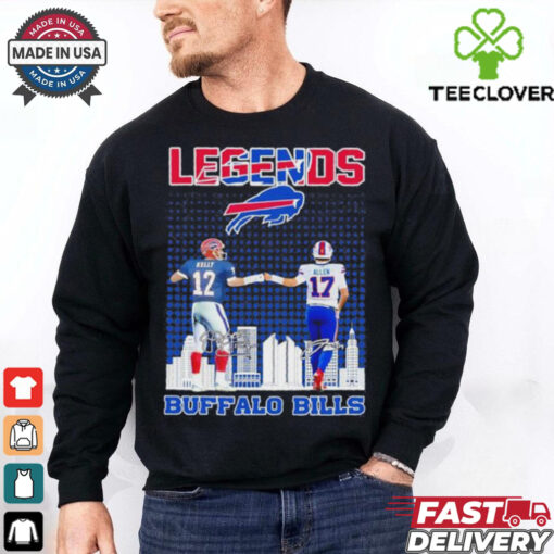 Official Legends Jim Kelly And Josh Allen Buffalo Bills 2024 Shirt