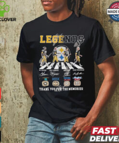 Official Legends Pittsburgh Steelers Thank You For The Memories T Shirt