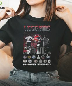 Official Legends Tom Brady And Bill Belichick Thank You For The Memories Signatures Thoodie, sweater, longsleeve, shirt v-neck, t-shirt