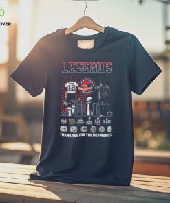 Official Legends Tom Brady And Bill Belichick Thank You For The Memories Signatures Thoodie, sweater, longsleeve, shirt v-neck, t-shirt