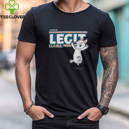 Official Legit Llama Character Comfort Tee Shirt