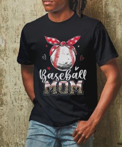 Official Leopard Baseball Mom Headband Baseball Ball Mothers Day Mama T Shirt 2 Official Leopard Baseball Mom Headband Baseball Ball Mothers Day Mama T Shirt