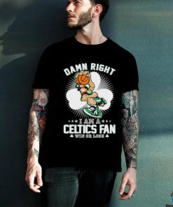 Official Leprechaun Damn Right I Am A Boston Celtics Fan Win Or Lose Shirt