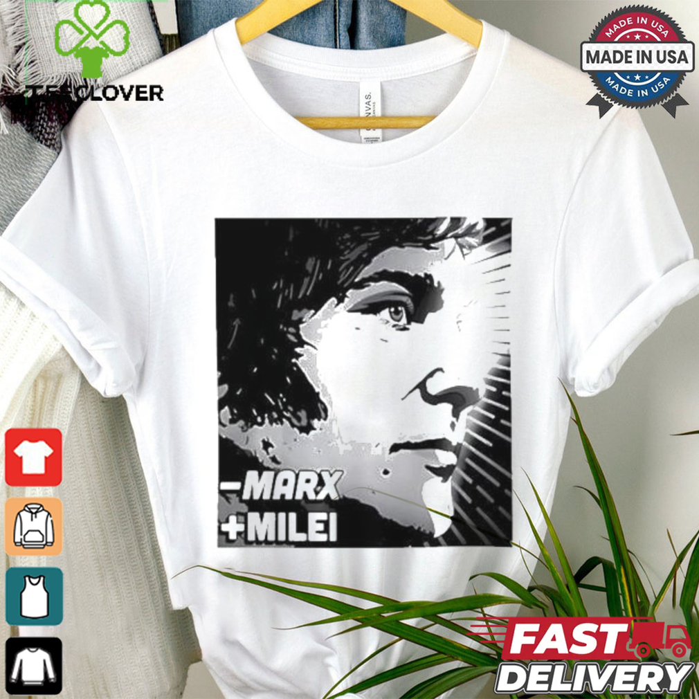 Official Less Marx More Milei Icon Of Liberty T shirt Official Less Marx More Milei Icon Of Liberty T shirt
