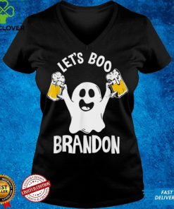 Official Let's Boo Brandon Funny Trendy Halloween Costume For Beer T Sweater Shirt