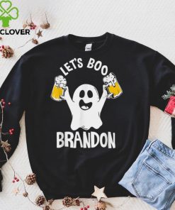 Official Let's Boo Brandon Funny Trendy Halloween Costume For Beer T Sweater Shirt