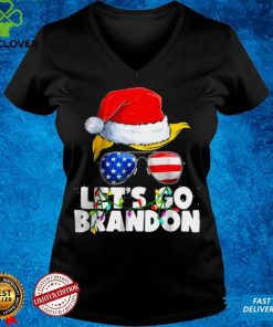 Official Lets Go Brandon Chant Christmas Santa Patriotics shirt hoodie, sweater