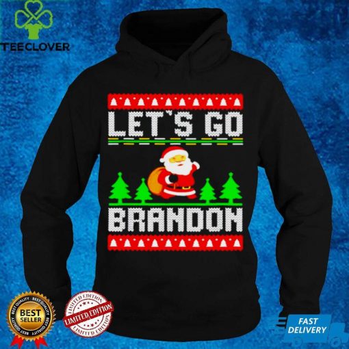 Official Let’s Go Brandon Christmas Santa Political hoodie, sweater, longsleeve, shirt v-neck, t-shirt