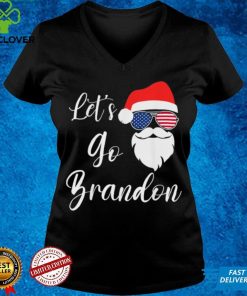 Official Let's Go Brandon Christmas Santa Shirt